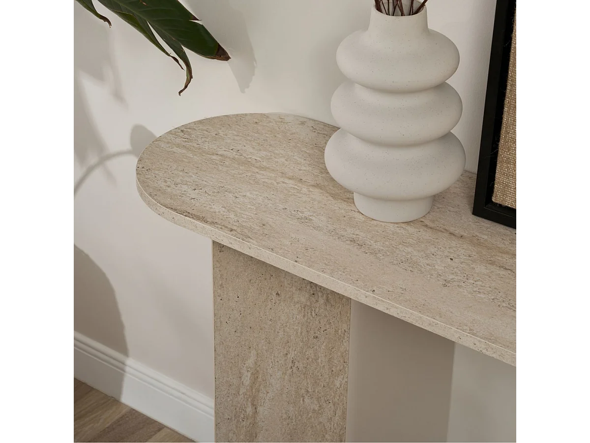 Console avec deux pieds L150 cm - SIRA