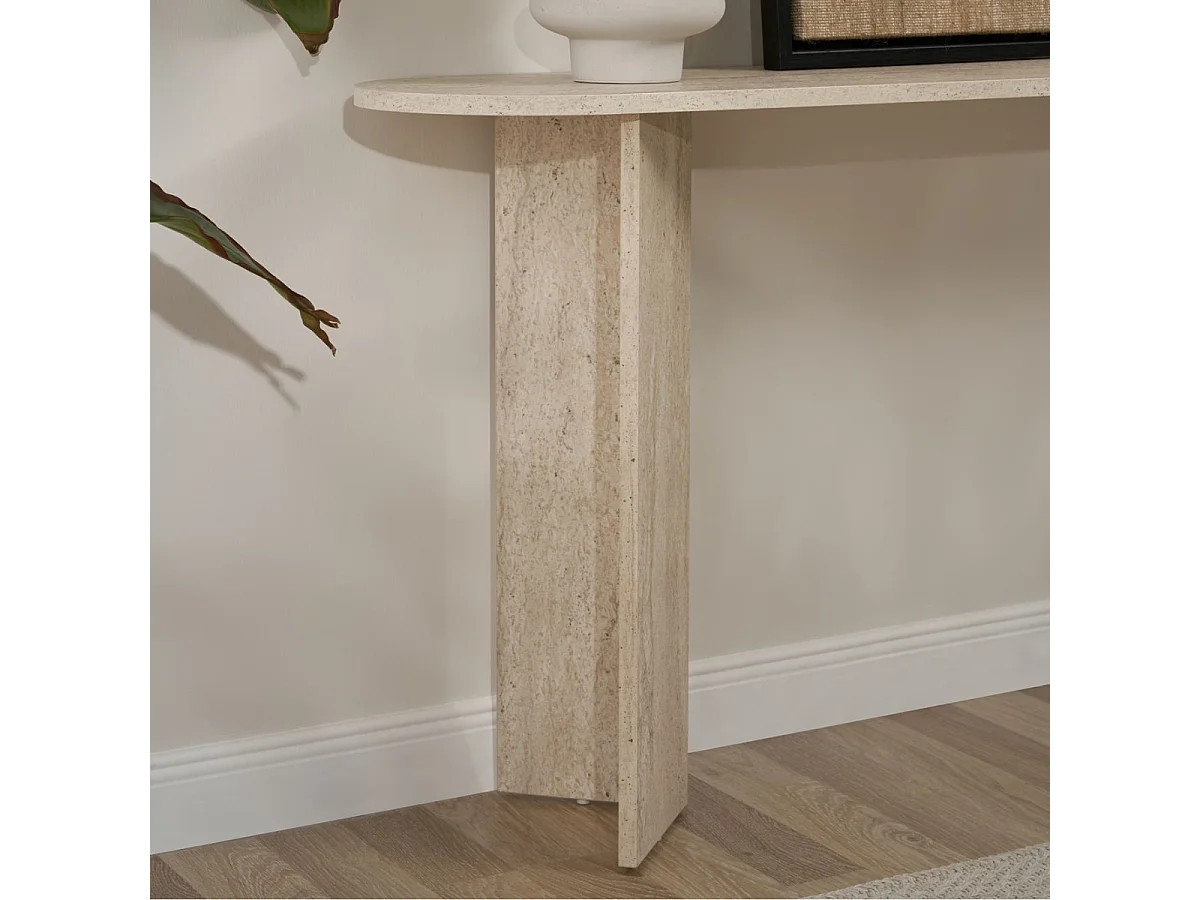 Console avec deux pieds L150 cm - SIRA