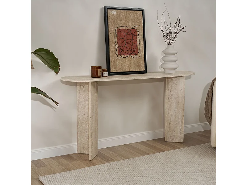 Konsole mit zwei Beinen L150 cm - SIRA