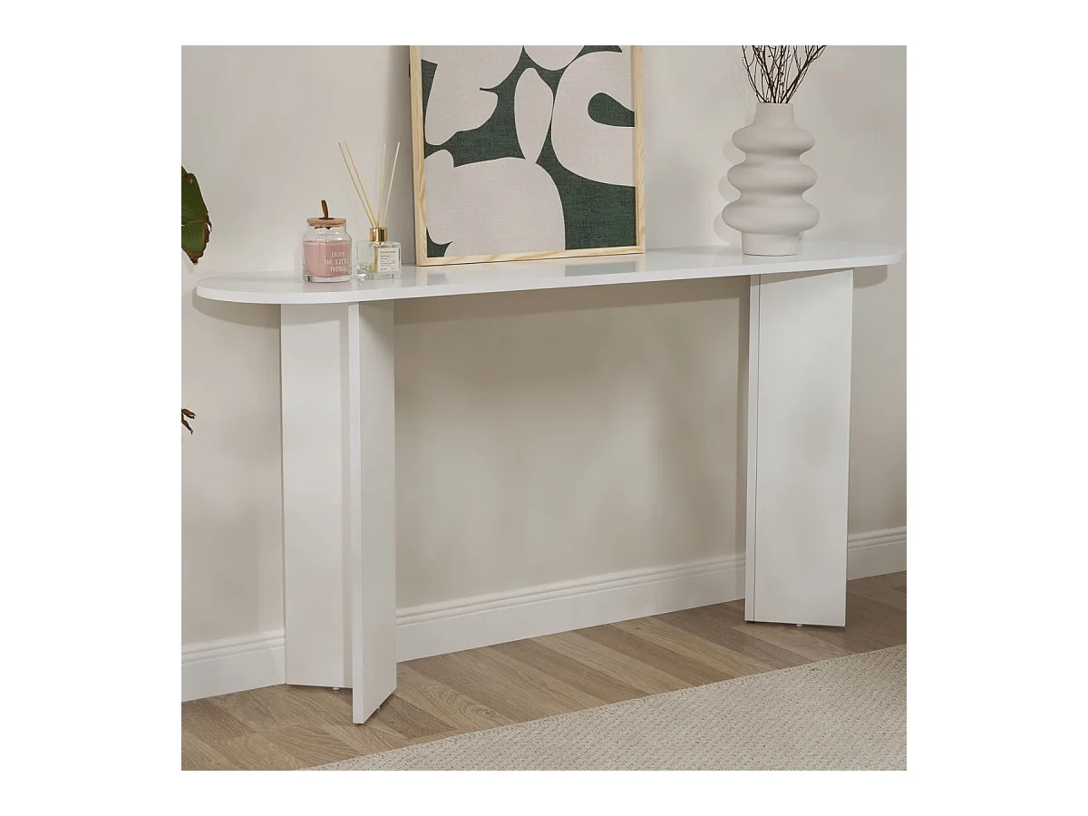 Console avec deux pieds L150 cm - SIRA