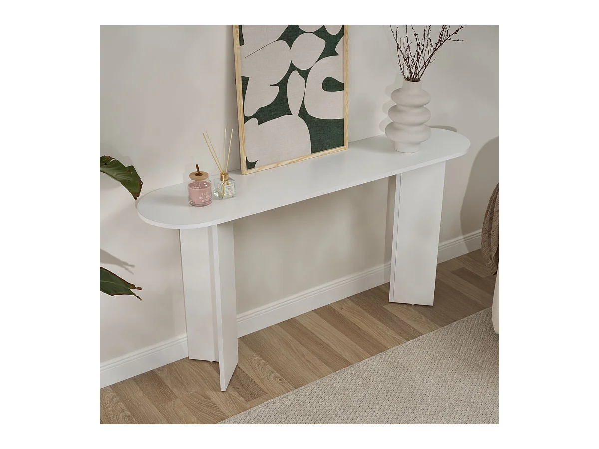 Console avec deux pieds L150 cm - SIRA
