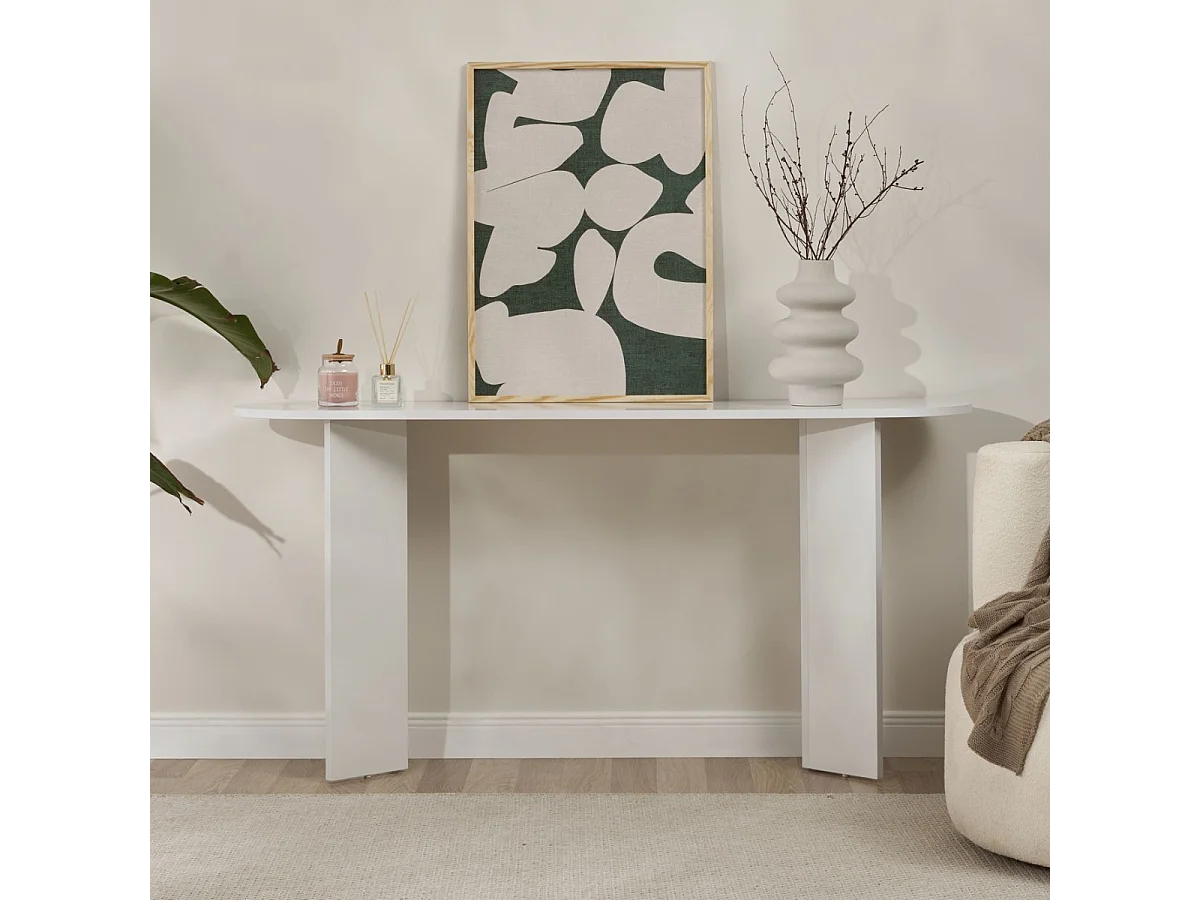 Console avec deux pieds L150 cm - SIRA