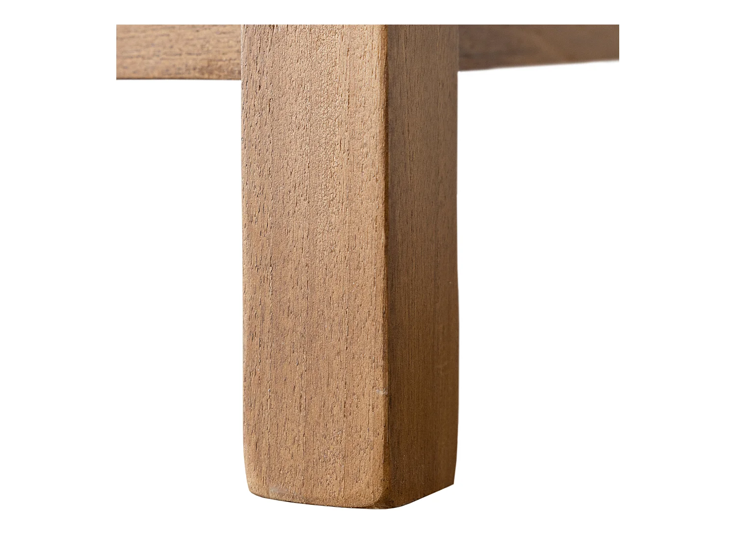 Meuble double vasque en teck massif 120cm DEWI - HAPPY GARDEN