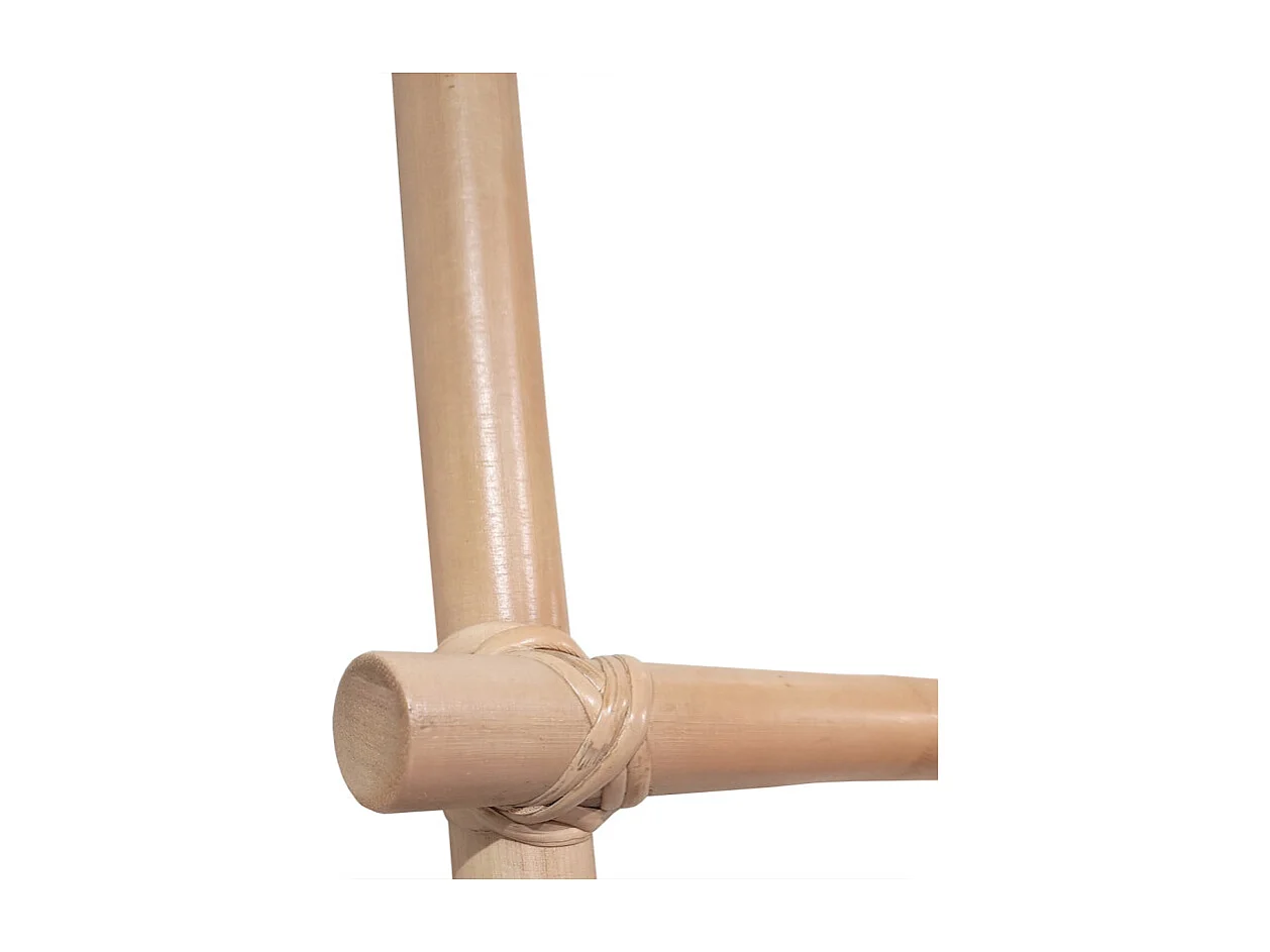 Echelle porte serviette 190 cm en rotin naturel - LIVIO