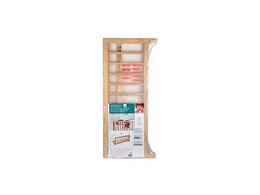 Bettgitter aus Naturholz, 90 cm