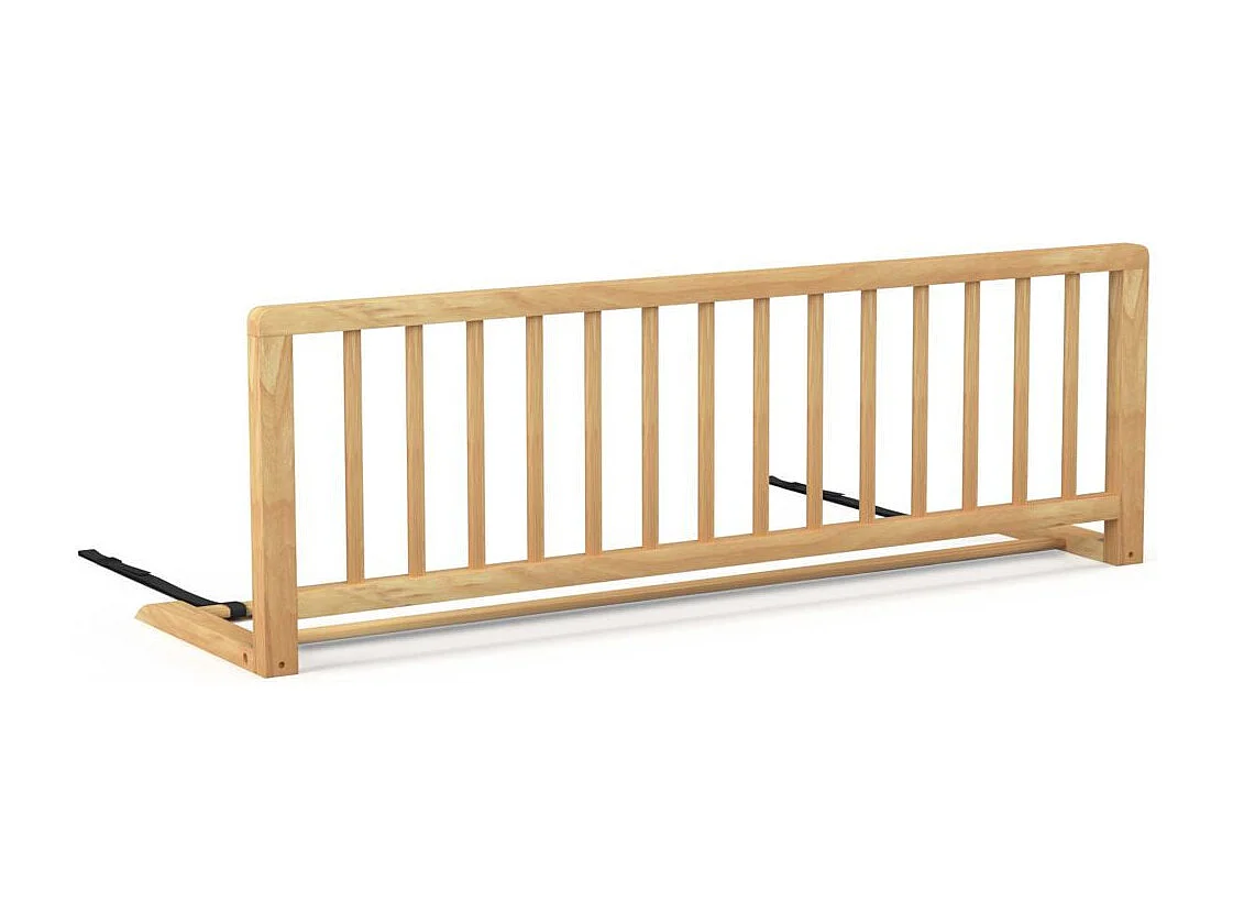 NIDALYS -Barriere de lit bois naturel 90 cm - Norme BS