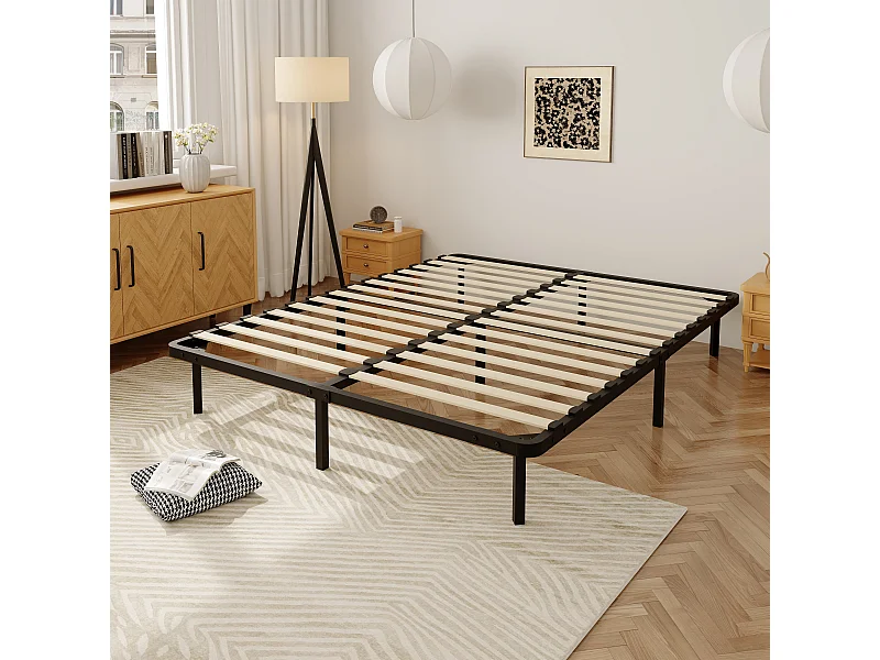 Lattenbodem 160x200, inclusief 9 poten, bed 2¡Á14 latten