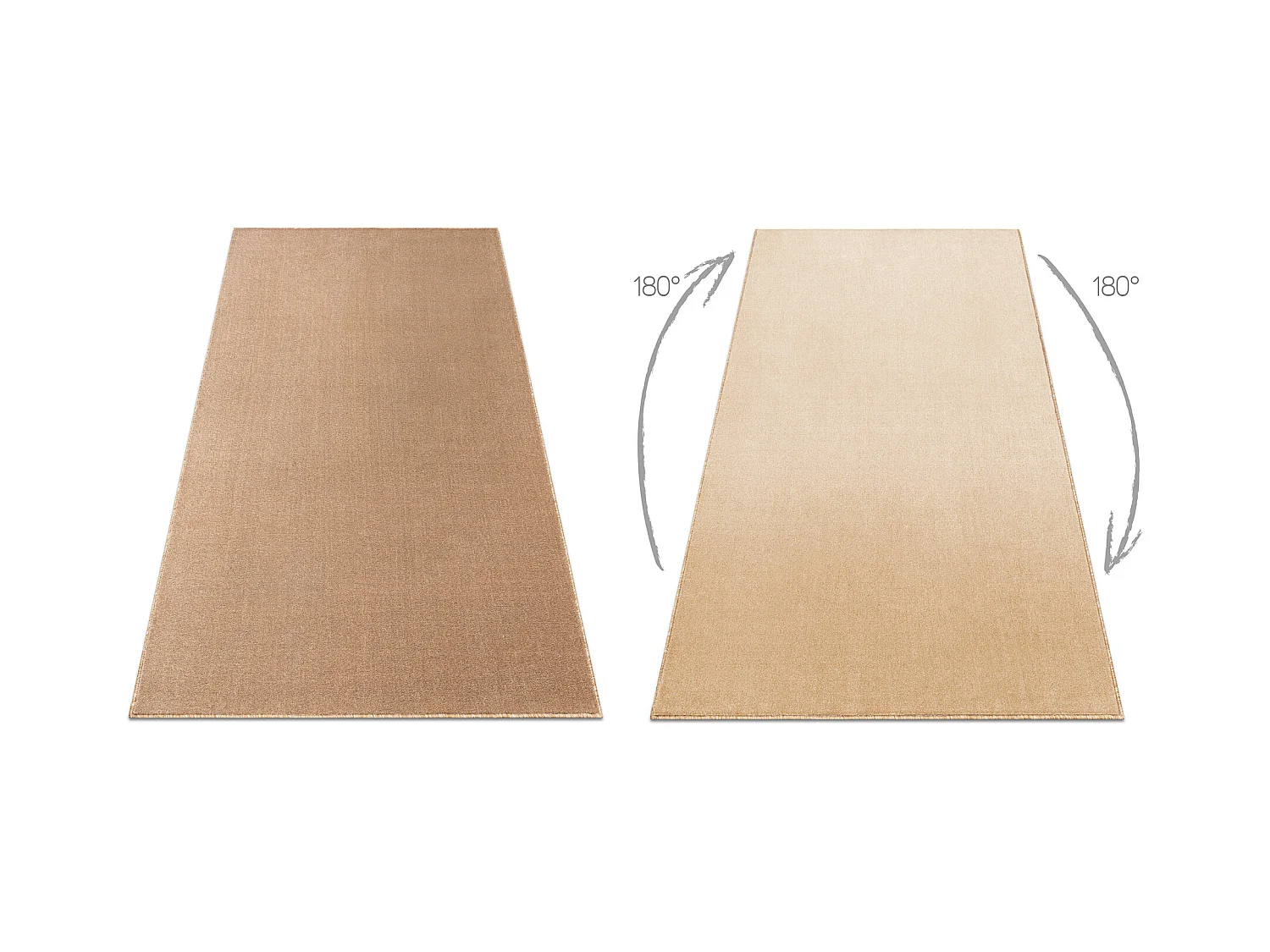 Tapis - Moquette SEDUCTION beige 41 doux, durable, chambre, hôtel 300x400 cm