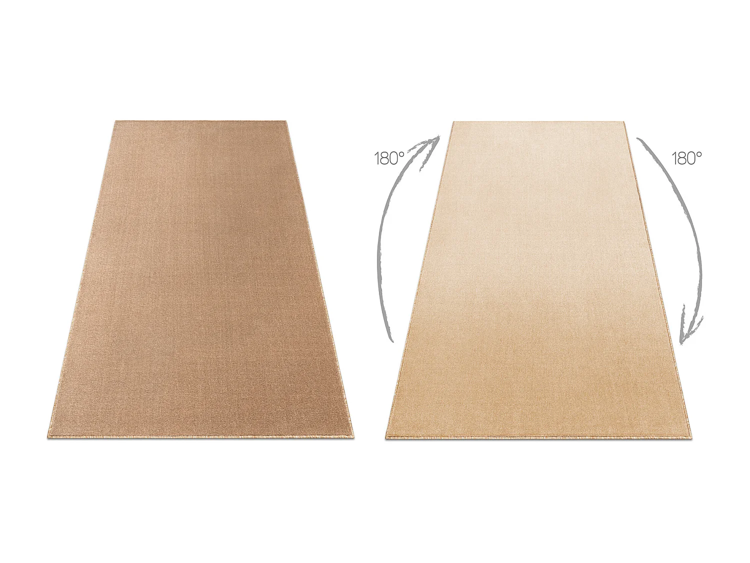 Tapete - Alcatifa SEDUCTION bege 41 macio, durável, quarto, hotel 200x600 cm