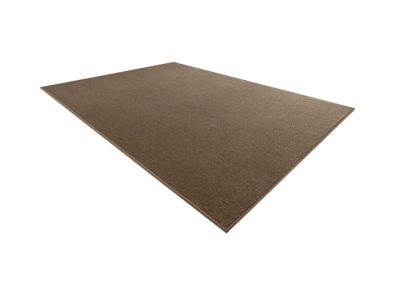TAPIS - Moquette SEDUCTION marron 46 doux, durable, chambre, hôtel 100x150 cm