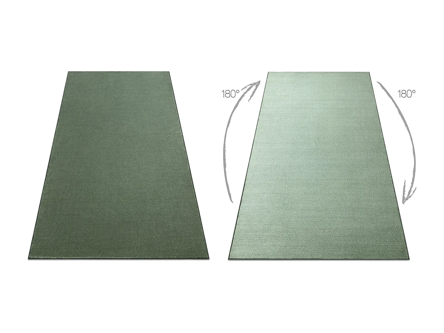 Moqueta SEDUCTION verde 26 suave, duradero, dormitorio, hotel 200x300 cm