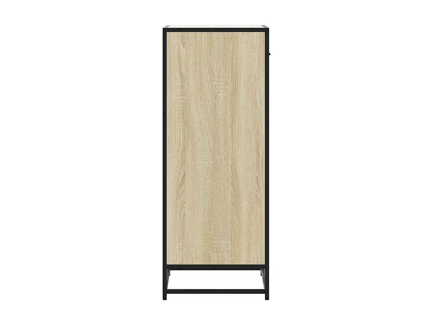 Zapatero de roble Sonoma 48x38x97,5 cm madera de ingeniería