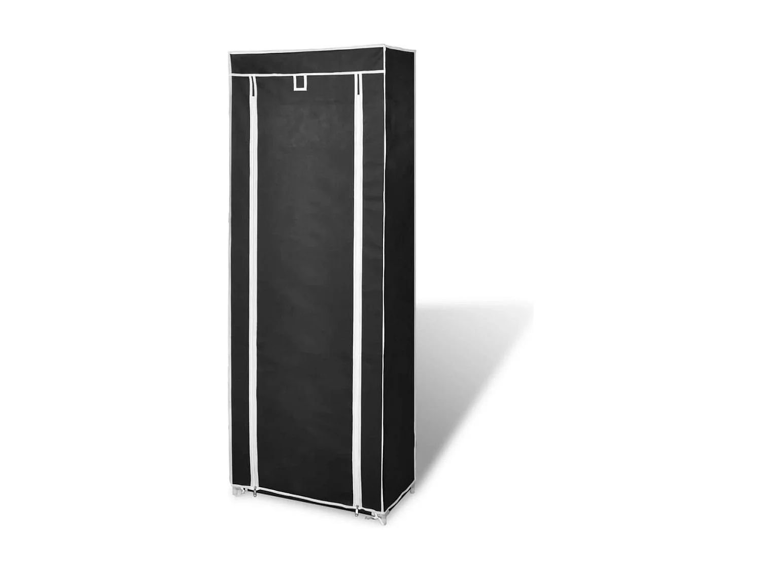 Estantes zapateros 162 x 57 x 29 cm Negro