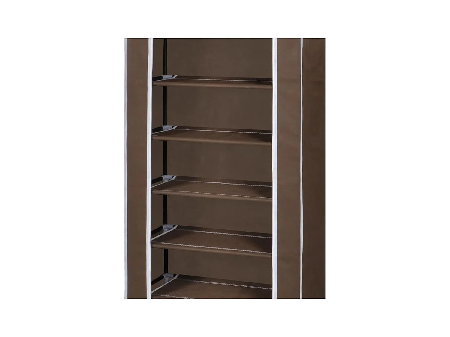 Porte-chaussures étagères 162 x 57 x 29 cm Brun