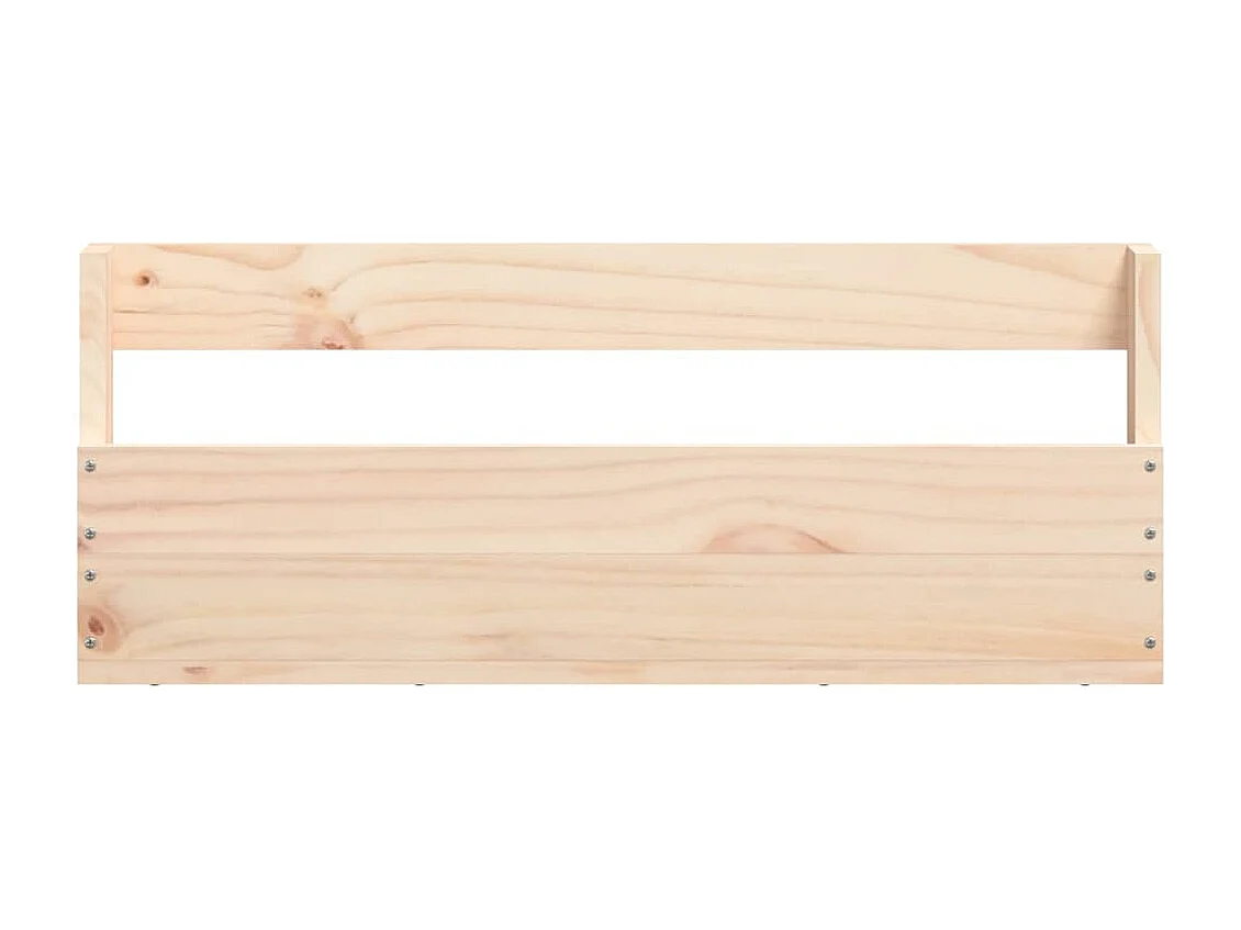 Zapateros de pared 2 uds 59x9x23 cm Pino macizo