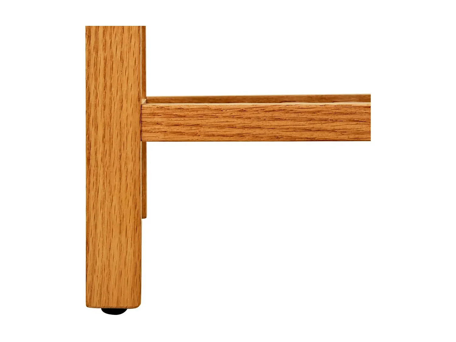 Zapatero de 2 niveles 100x27x40 cm Roble macizo