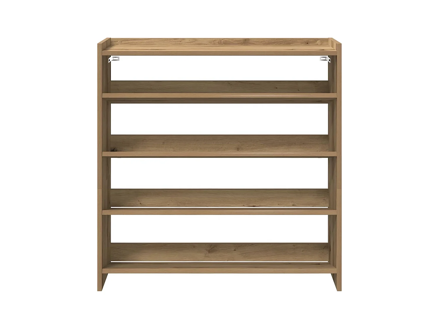 Étagère à chaussures chêne artisanal bois d'ingénierie