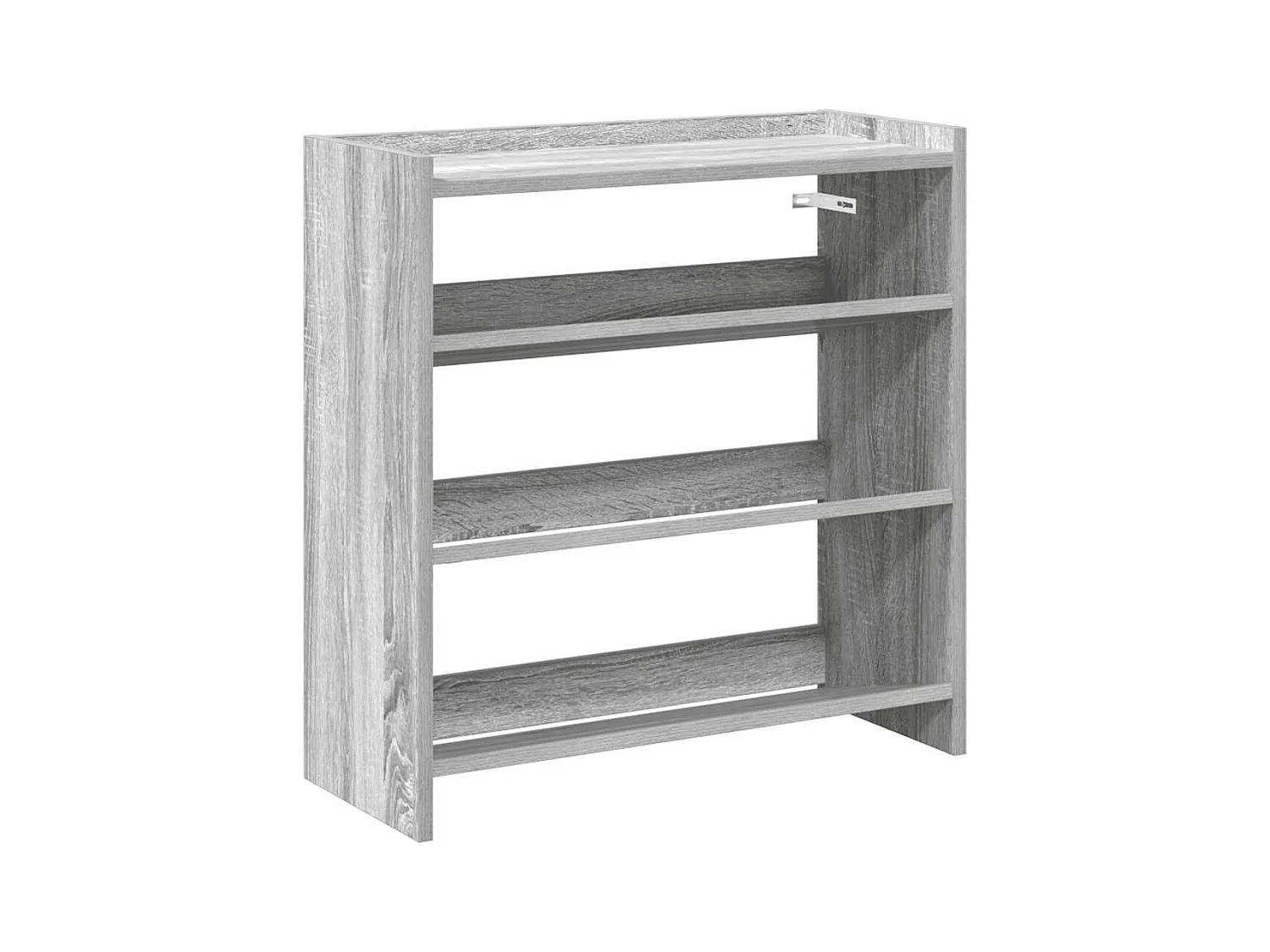 Étagère à chaussures sonoma gris 60x25x62 cm bois d'ingénierie