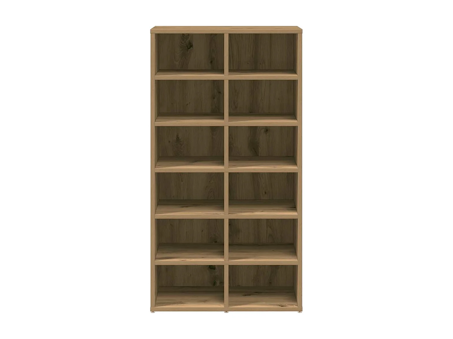 Zapatero de roble hecho a mano con madera de ingeniería