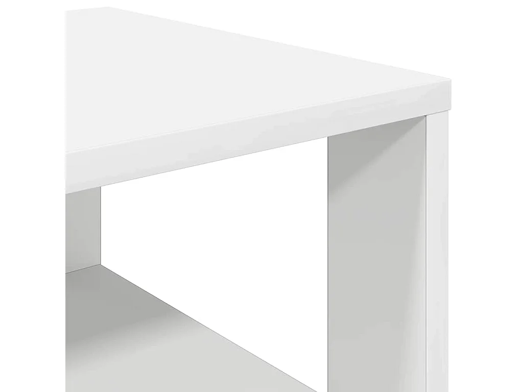 Étagère à chaussures blanc 61x32x87,5 cm bois d'ingénierie