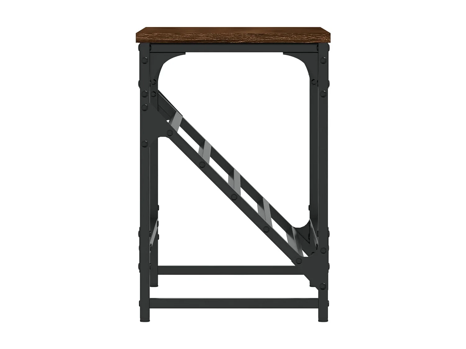 Zapatero roble marrón 60x30x45 cm madera de ingeniería