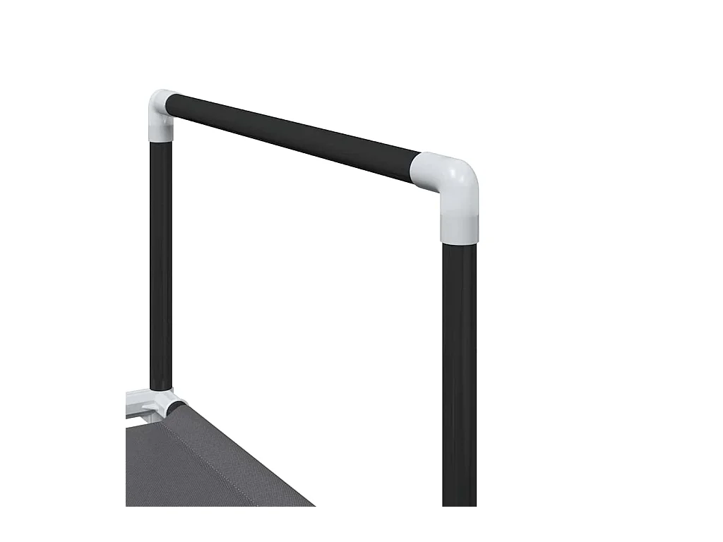 Étagère à chaussures 8 niveaux 44x28x145 cm tissu non-tissé