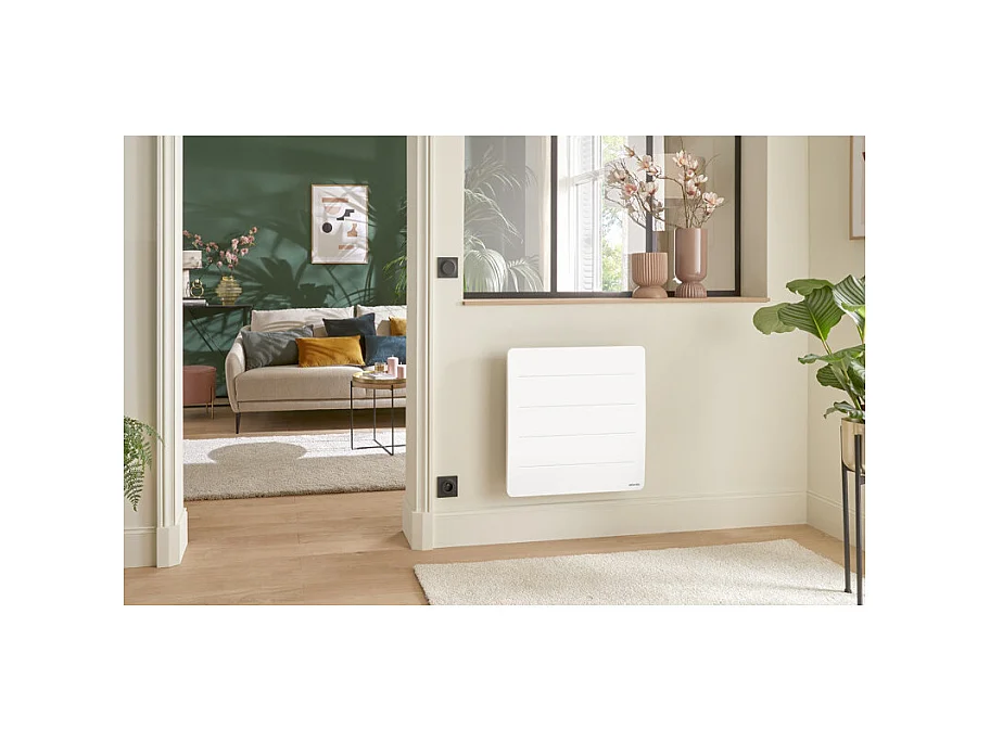 Radiateur électrique fonte NIRVANA NÉO horizontal 750W ATLANTIC 529914