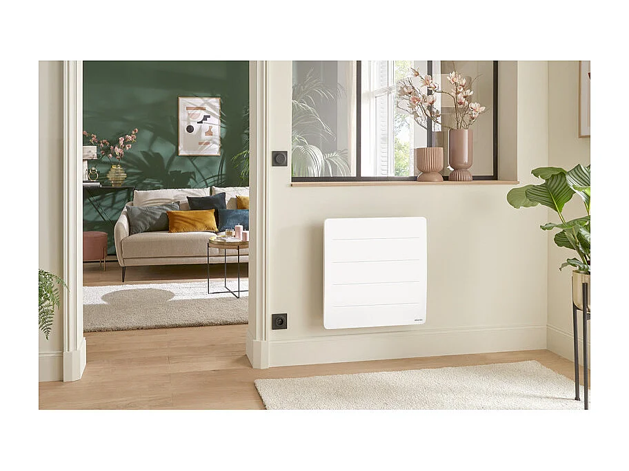 Radiateur électrique fonte NIRVANA NÉO horizontal 750W ATLANTIC 529914