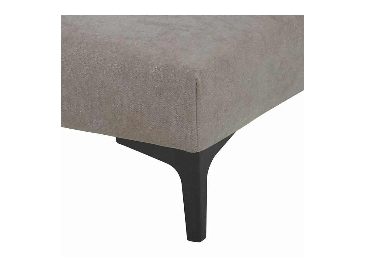 Sommier tapissier 140x190 cm bois massif lin HILIANA