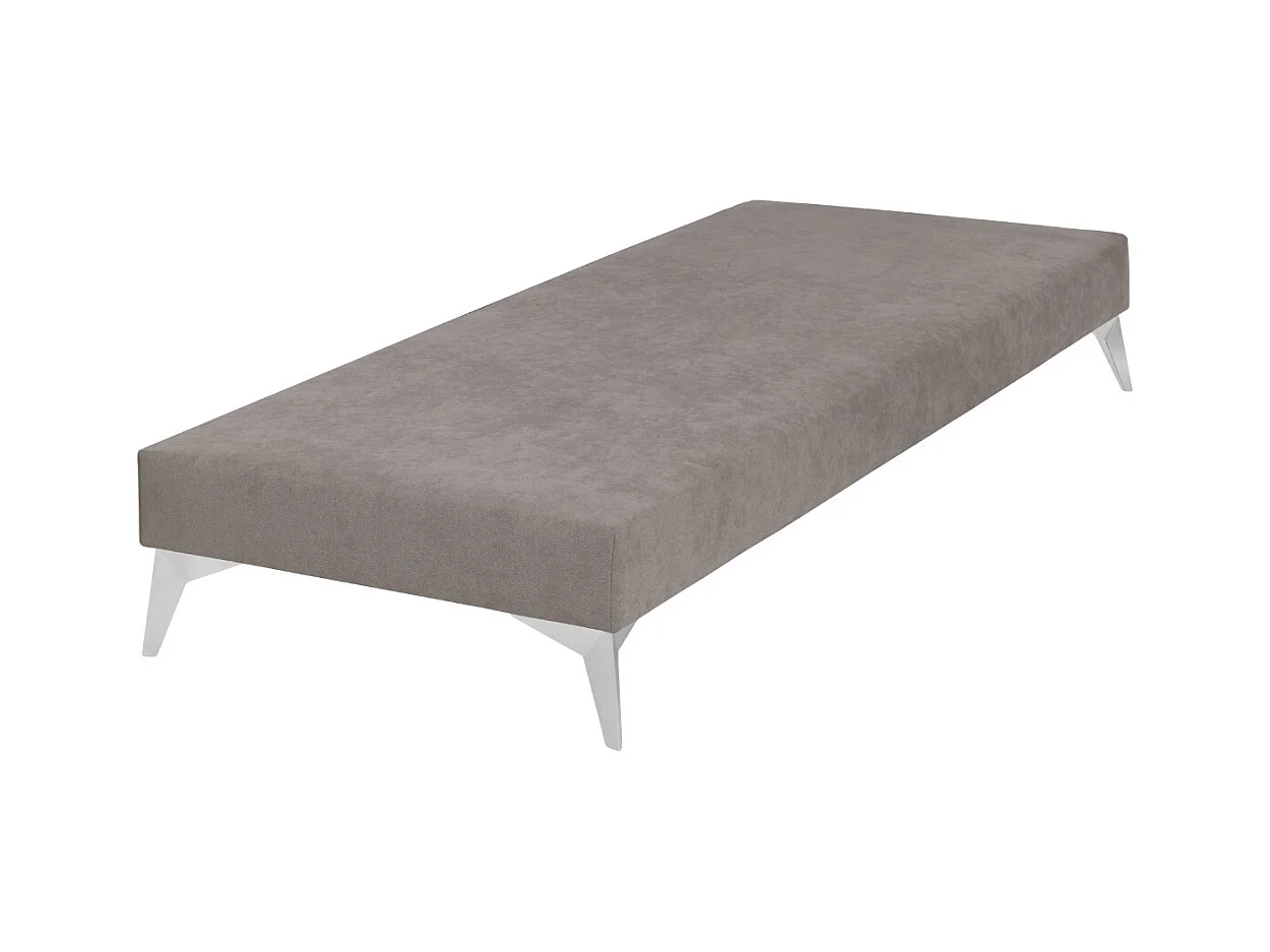 Sommier tapissier 80x200 cm bois massif lin HOCÉA