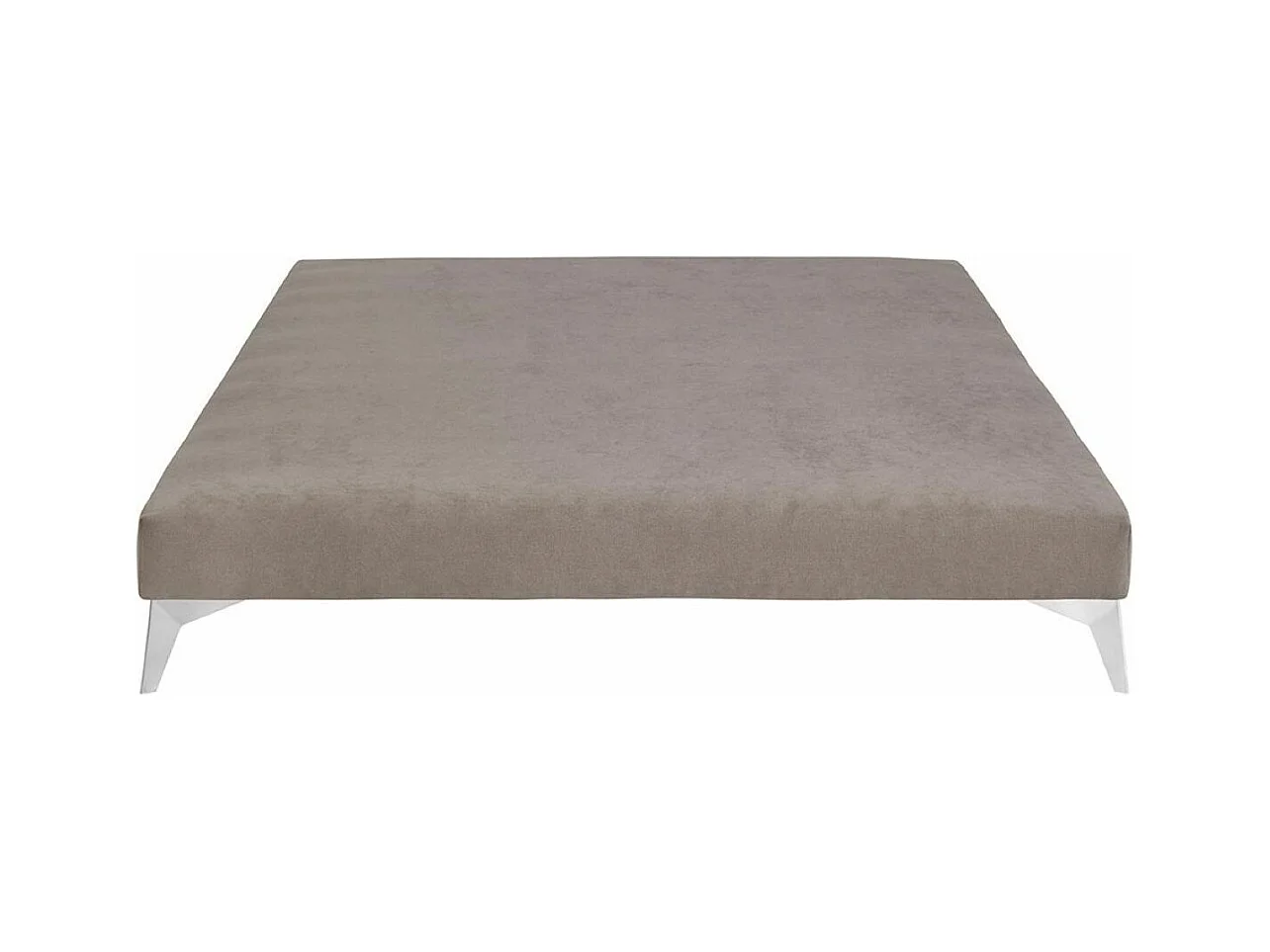 Sommier tapissier 140x190 cm bois massif lin HOCÉA