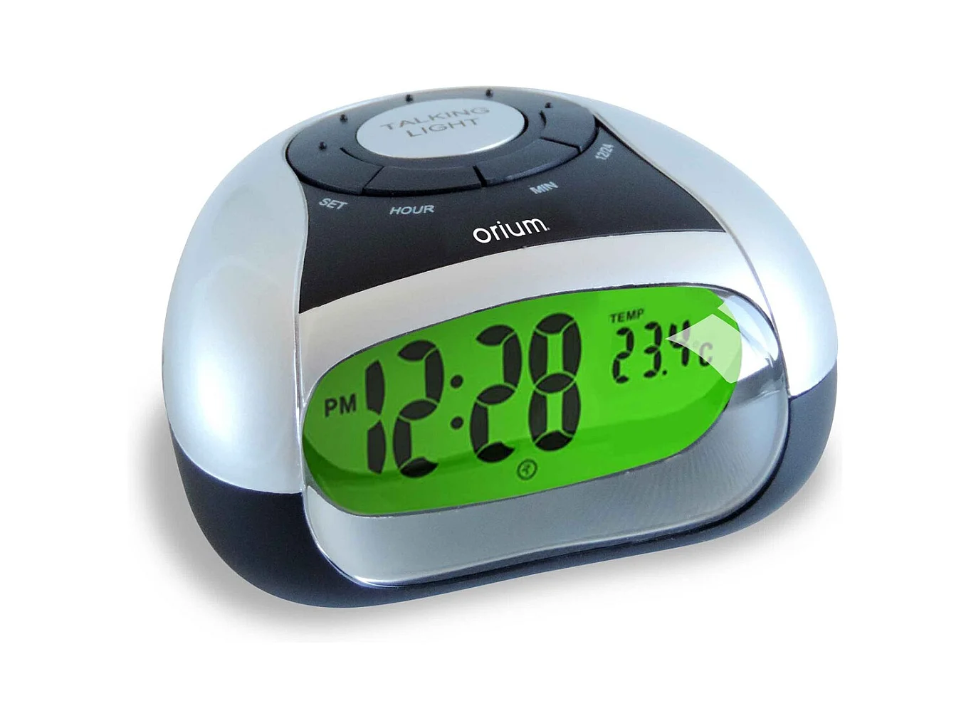 Réveil parlant séniors/enfants + température - Orium