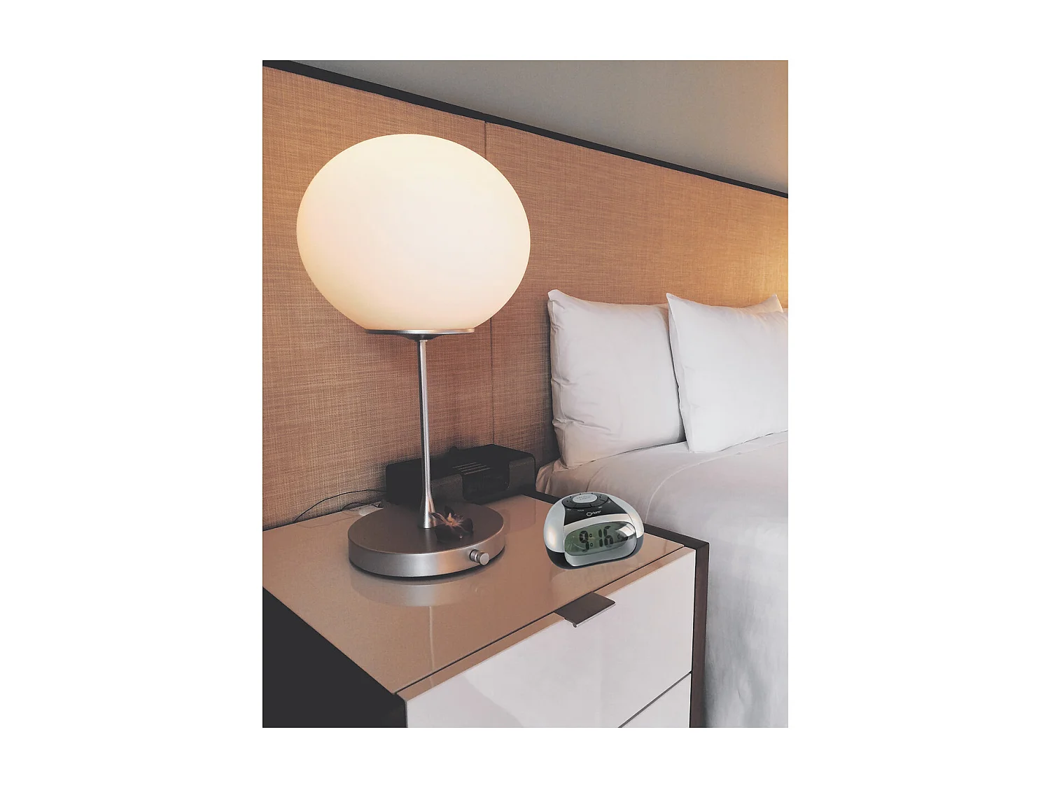 Réveil parlant séniors/enfants + température - Orium