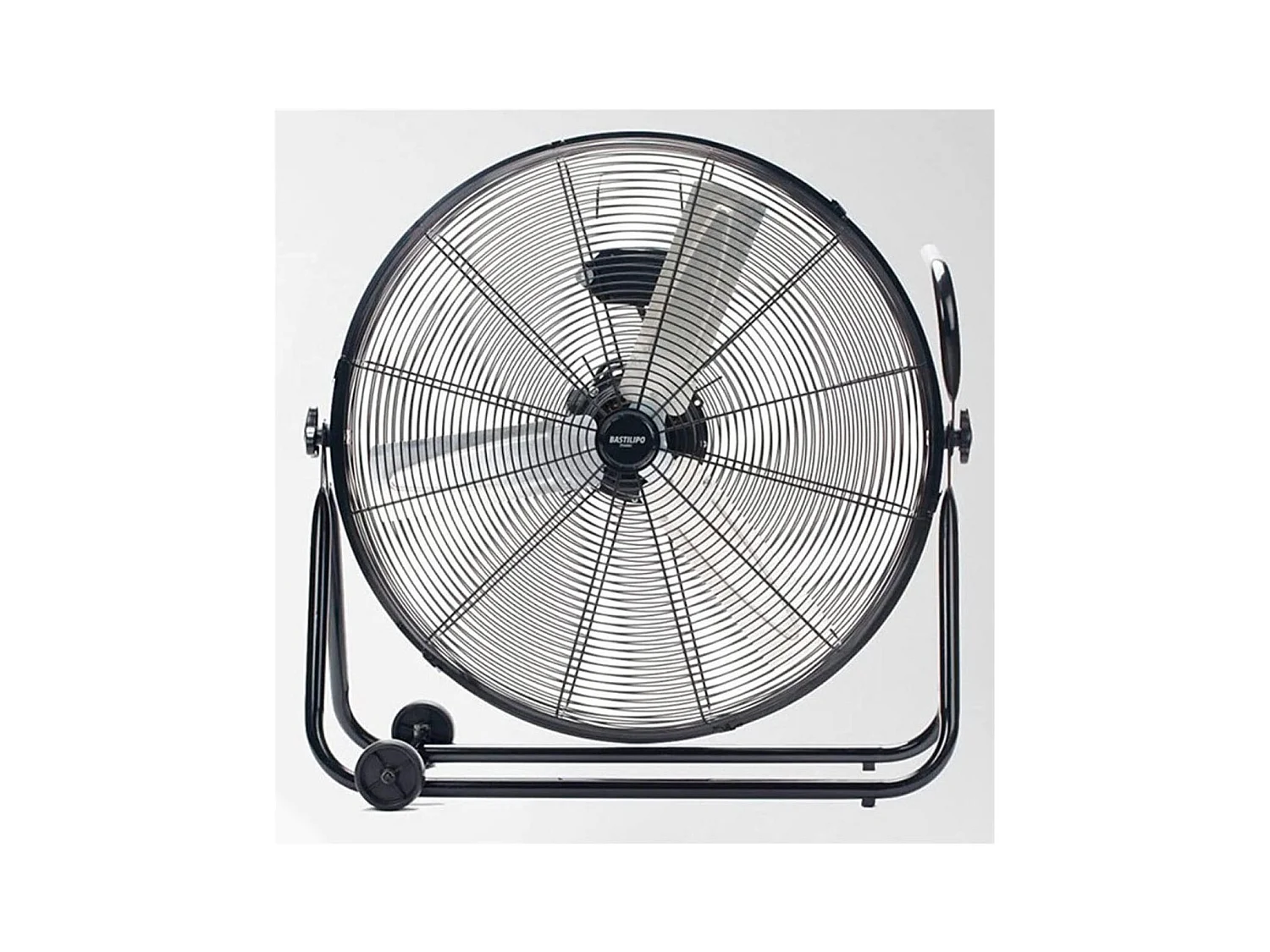 Ventilateur de sol industriel Hurricane 140W Ø60cm - Noir - Bastilipo