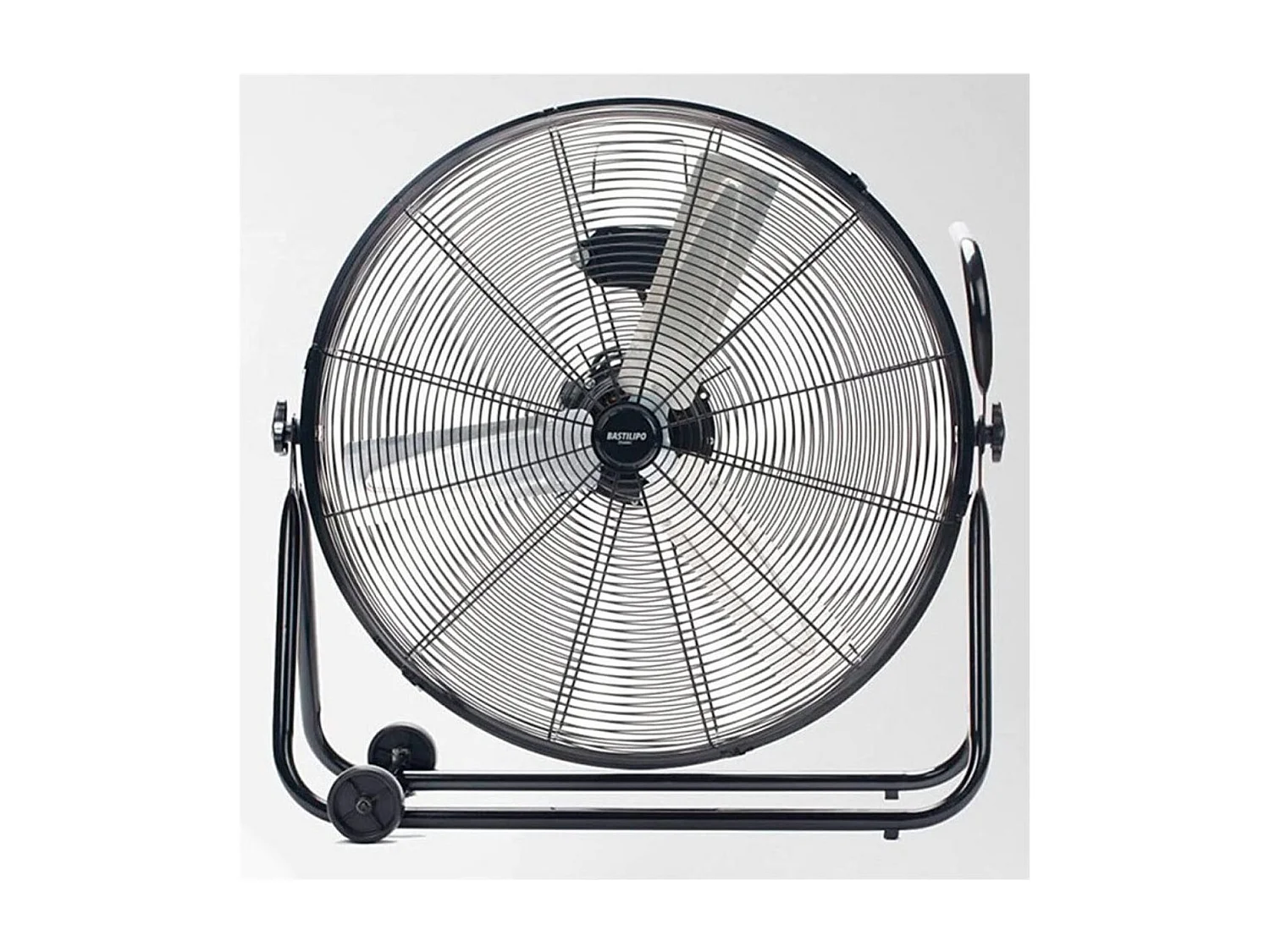 Ventilateur de sol industriel Hurricane 140W Ø60cm - Noir - Bastilipo