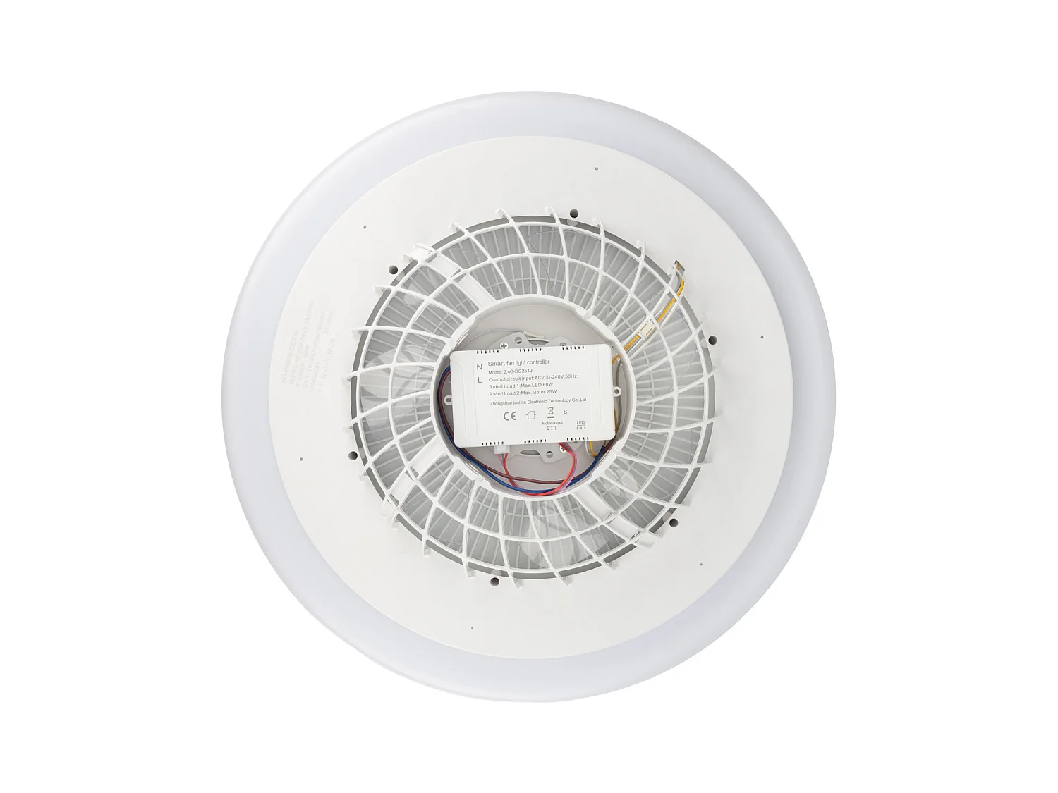 Ventilateur de plafond LED 40W Cosmo Ø55cm - Voltman