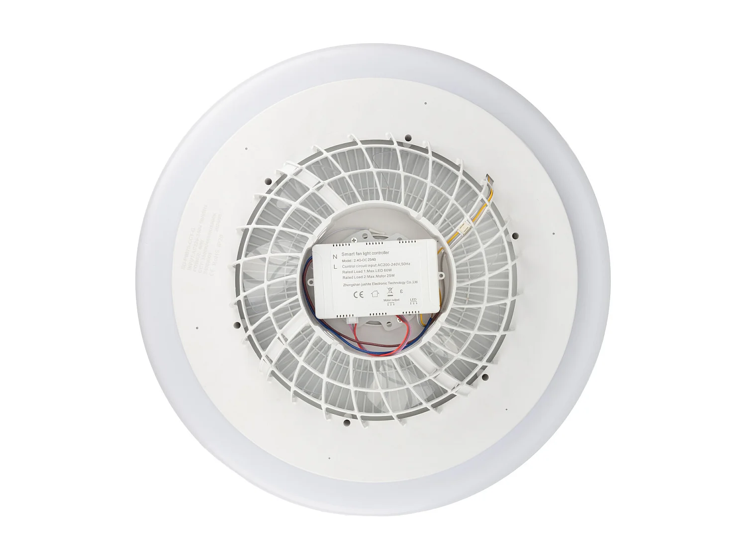 Ventilateur de plafond LED 40W Cosmo Ø55cm - Voltman
