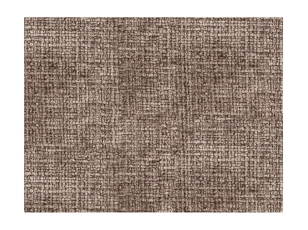 Canapé convertible express 3 places en tissu chenille taupe AGATHE