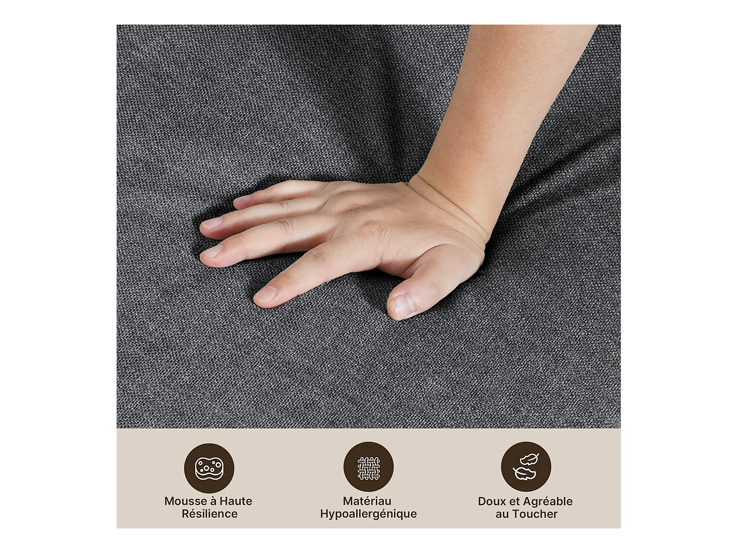 Bealife meuble de cuisine Commode à 2 tiroirs et 2 portes Buffet de cuisine Buffet de cuisine