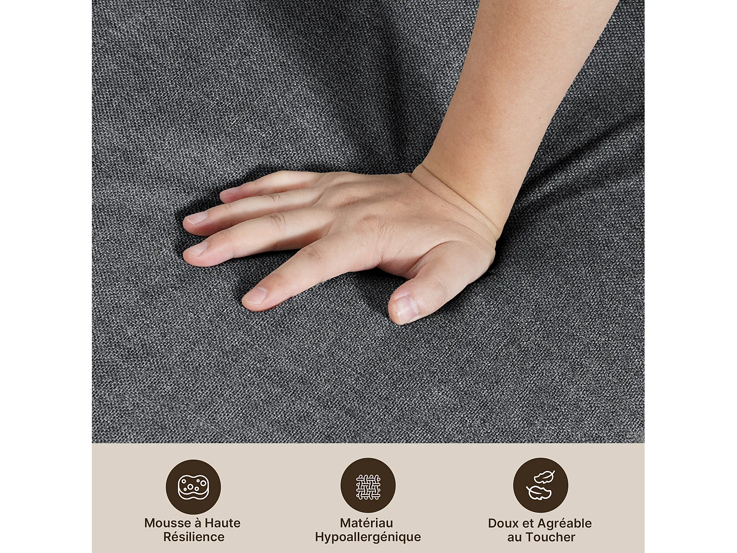 Bealife meuble de cuisine Commode à 2 tiroirs et 2 portes Buffet de cuisine Buffet de cuisine