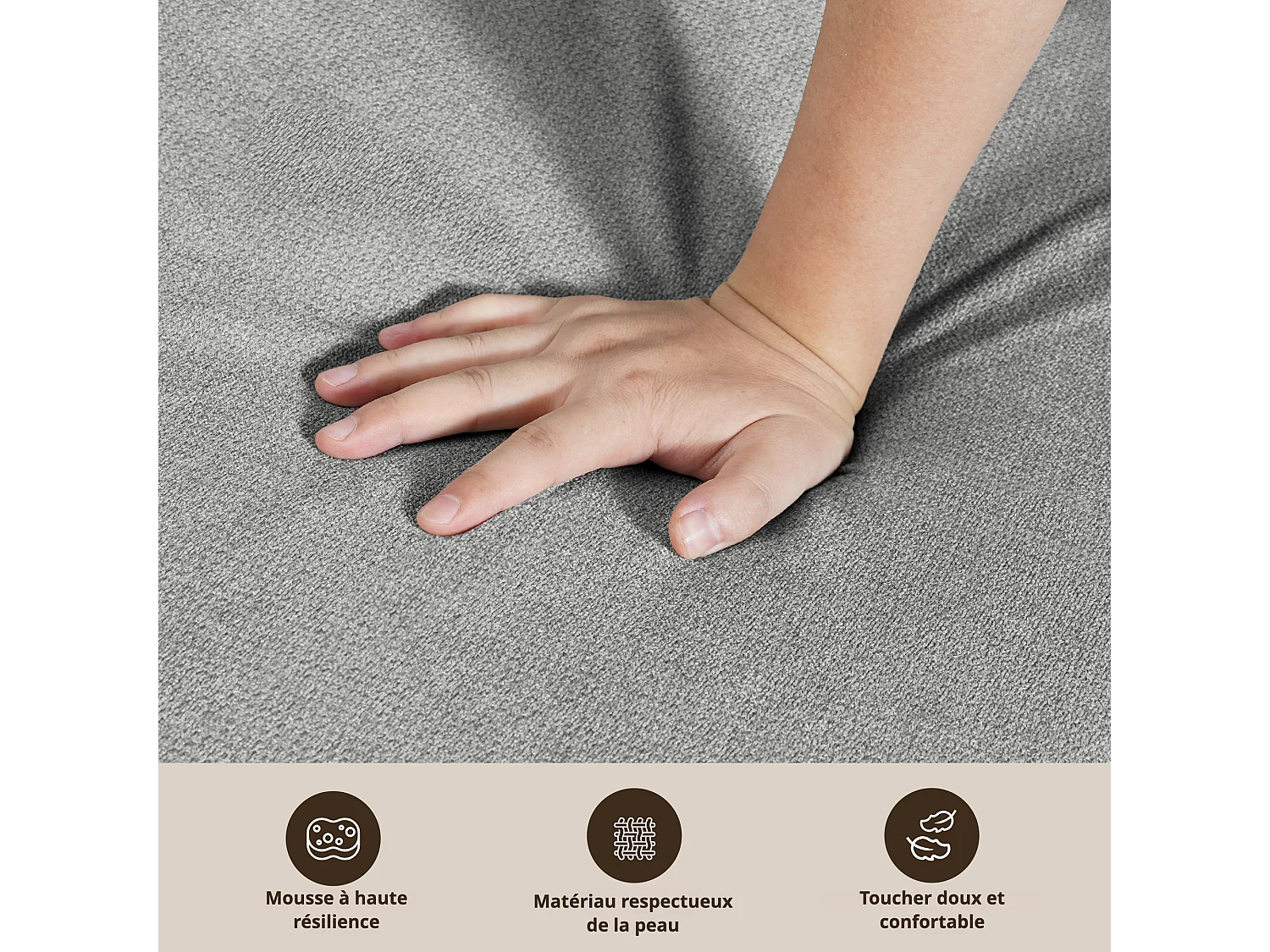 Bealife meuble de cuisine Commode à 2 tiroirs et 2 portes Buffet de cuisine Buffet de cuisine