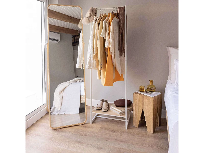 Perchero Burro  Hangy One 20 Blanco - Newlux