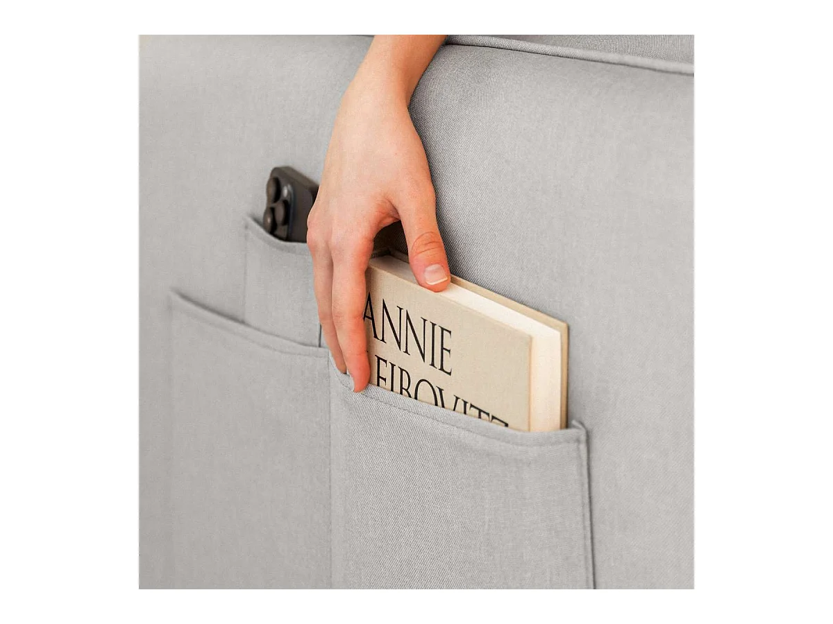 Sofá Cama  Nest 3 Gris - Nalui