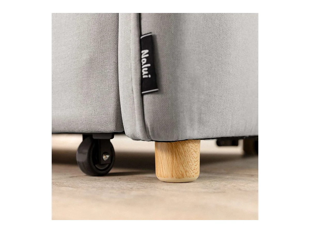 Sofá Cama  Nest 3 Gris - Nalui