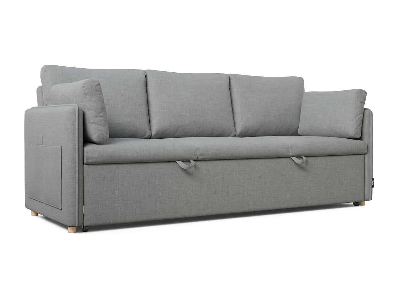 Sofá Cama  Nest 3 Gris - Nalui