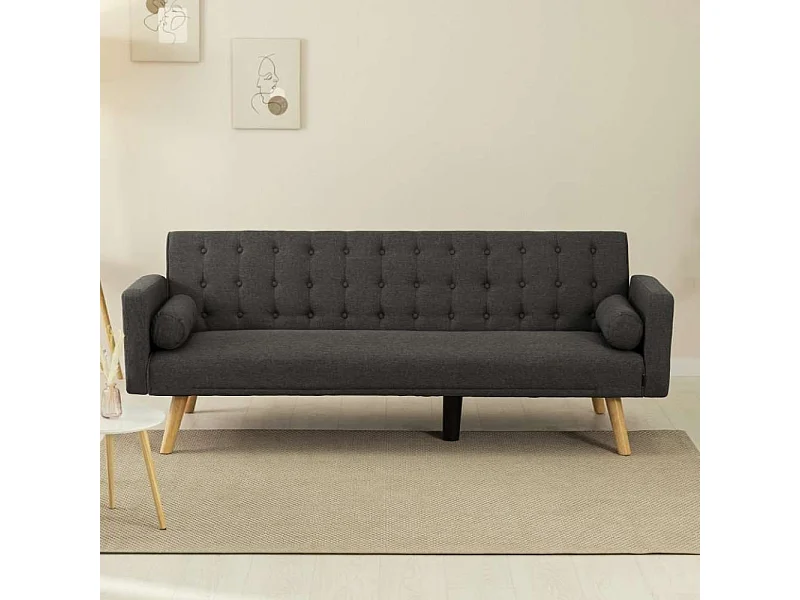 Sofá Cama  One Dots Gris Antracita - Nalui