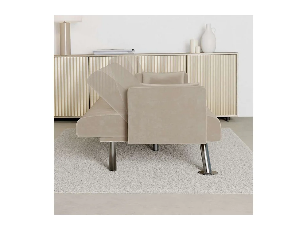 Sofá Cama  One Lines Beige - Nalui