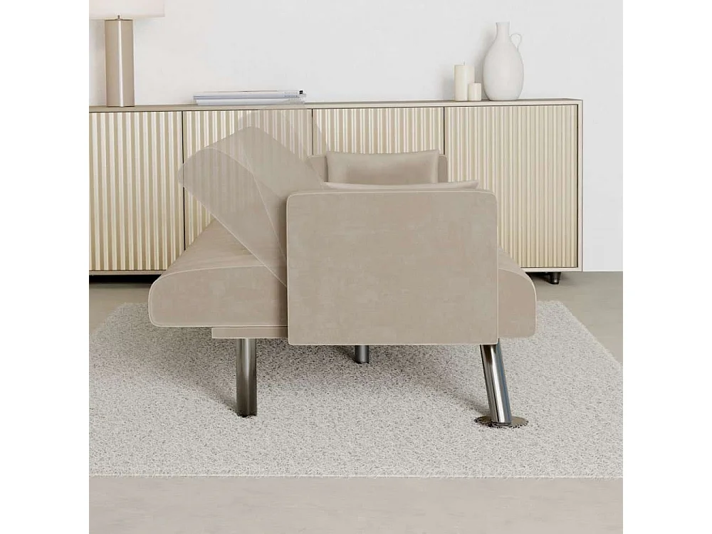 Sofá Cama  One Lines Beige - Nalui