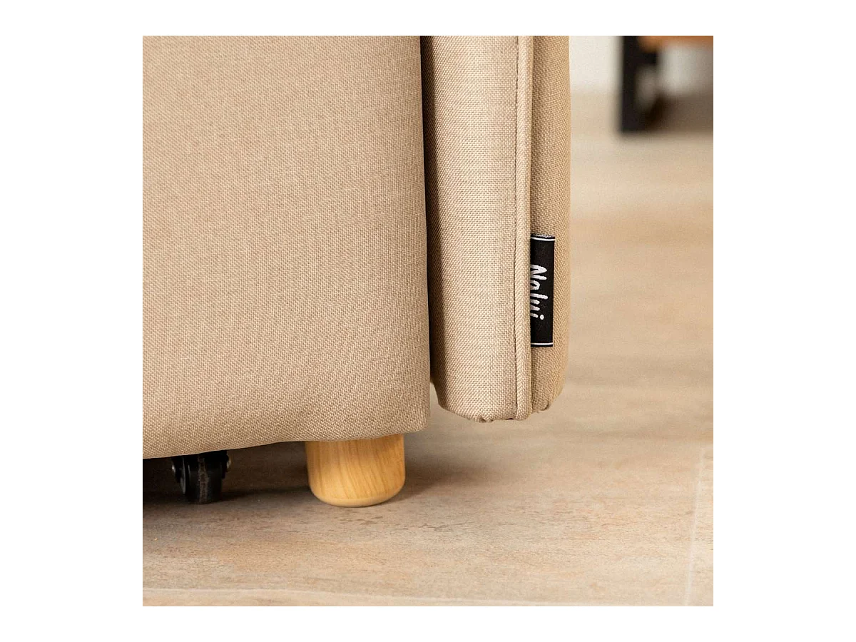 Sofá Cama  Nest 2 Beige - Nalui