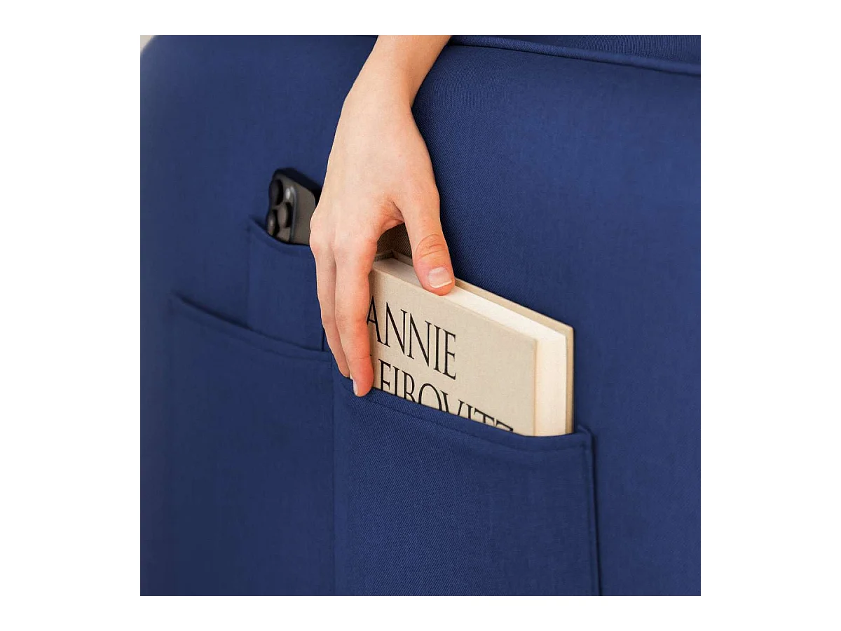 Sofá Cama  Nest 3 Azul Marino - Nalui